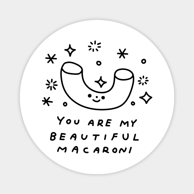 cute macaroni Magnet by kexa